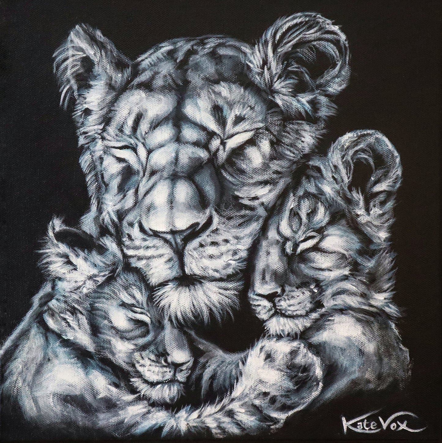 'Mother' (Lion Love Series) Fine Art Print