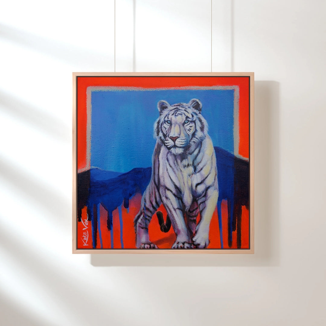 'When Dreams Become' (Big Cat Reality Box Series) Canvas Print