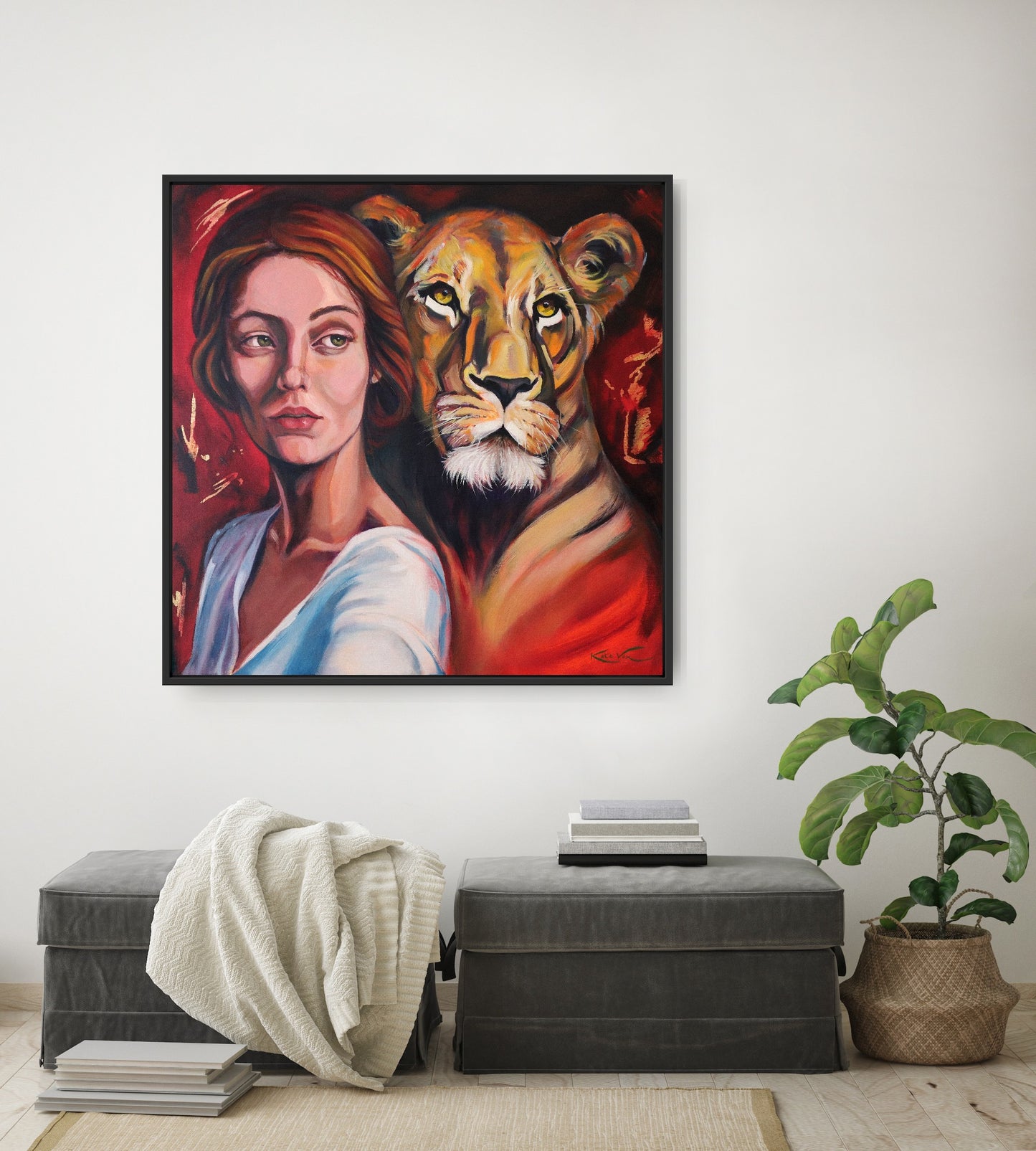 'No Wallflower' Original Artwork
