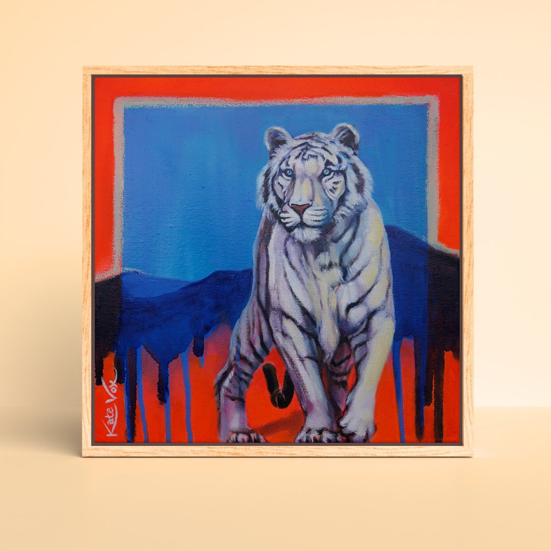 'When Dreams Become' (Big Cat Reality Box Series) Canvas Print