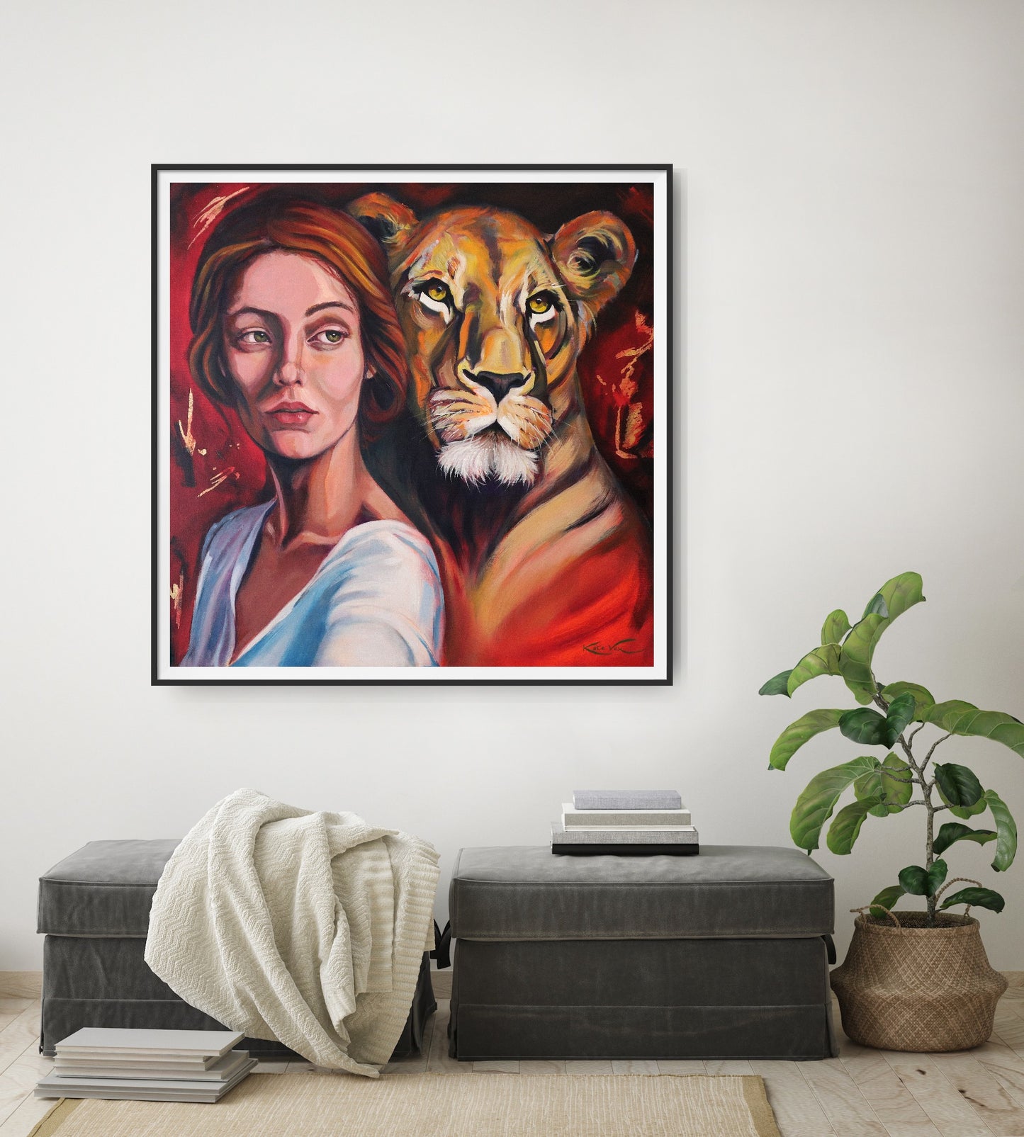 'No Wallflower' Fine Art Print
