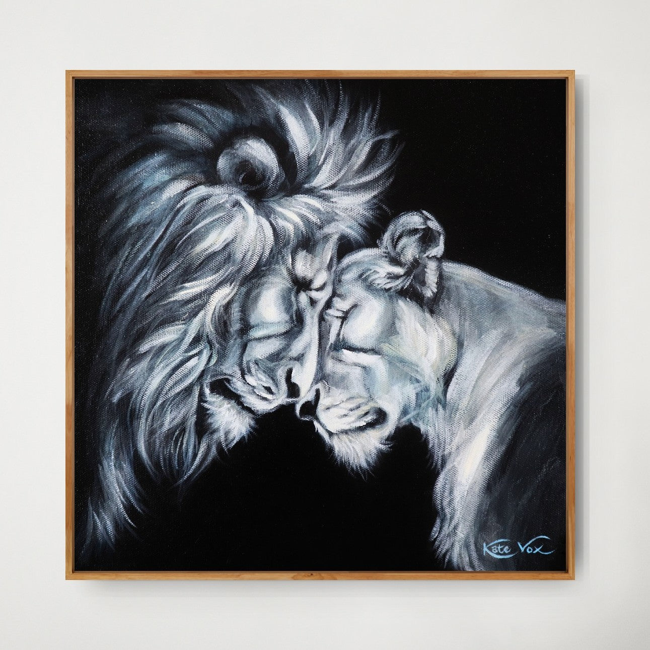 'Together' (Lion Love Series)   Original Artwork