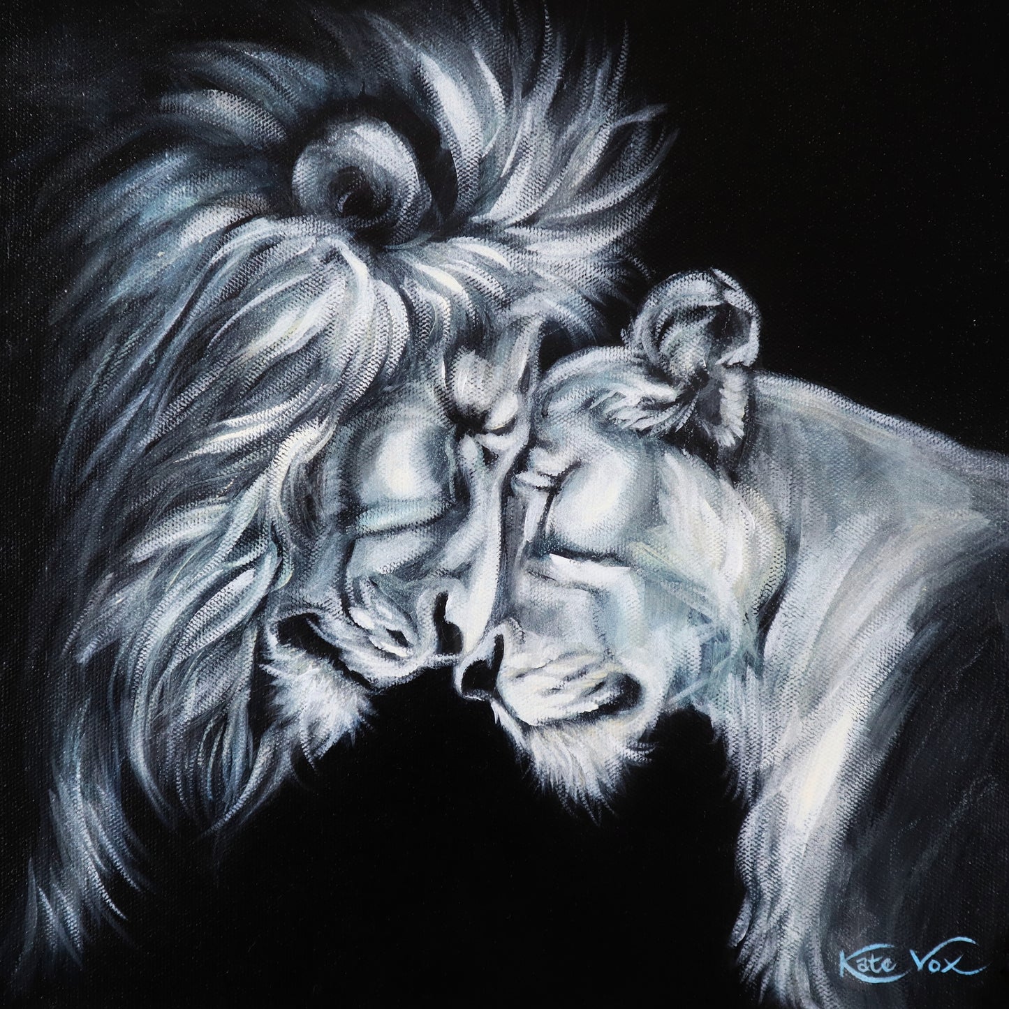 'Together' (Lion Love Series)          Fine Art Print