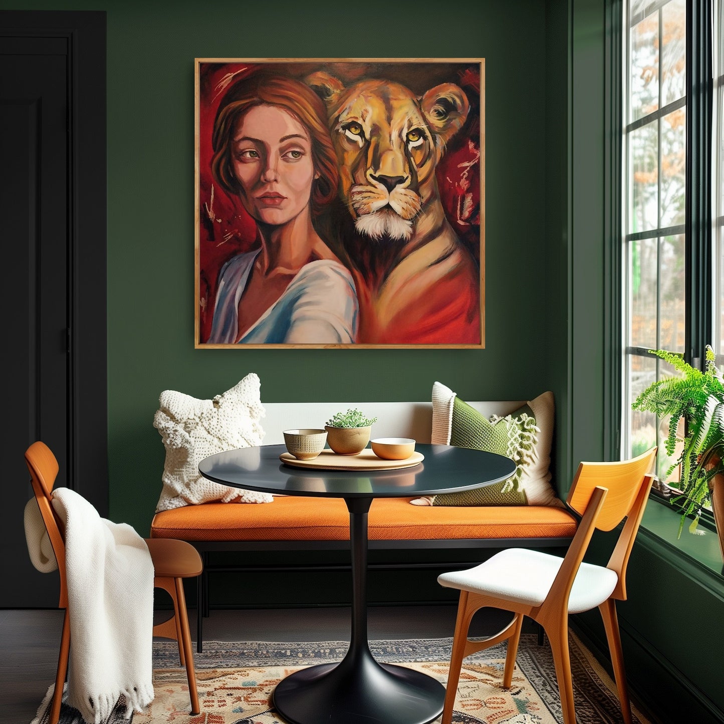 'No Wallflower' Canvas Print