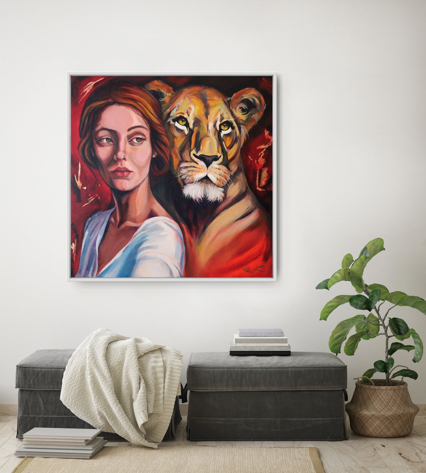 'No Wallflower' Original Artwork