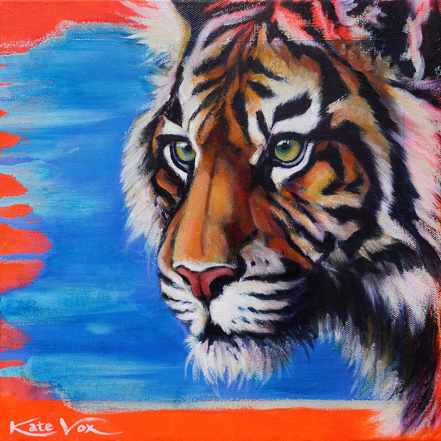 'Know What You Want' (Big Cat Reality Box Series) Fine Art Print