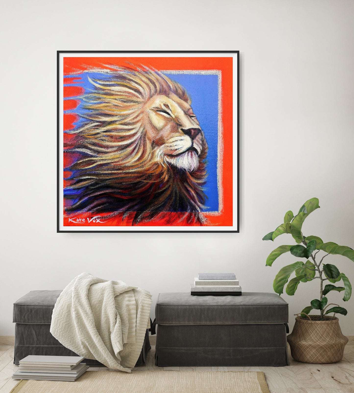 'Feeling as Big as the Sky' (Big Cat Reality Box Series) Fine Art Print