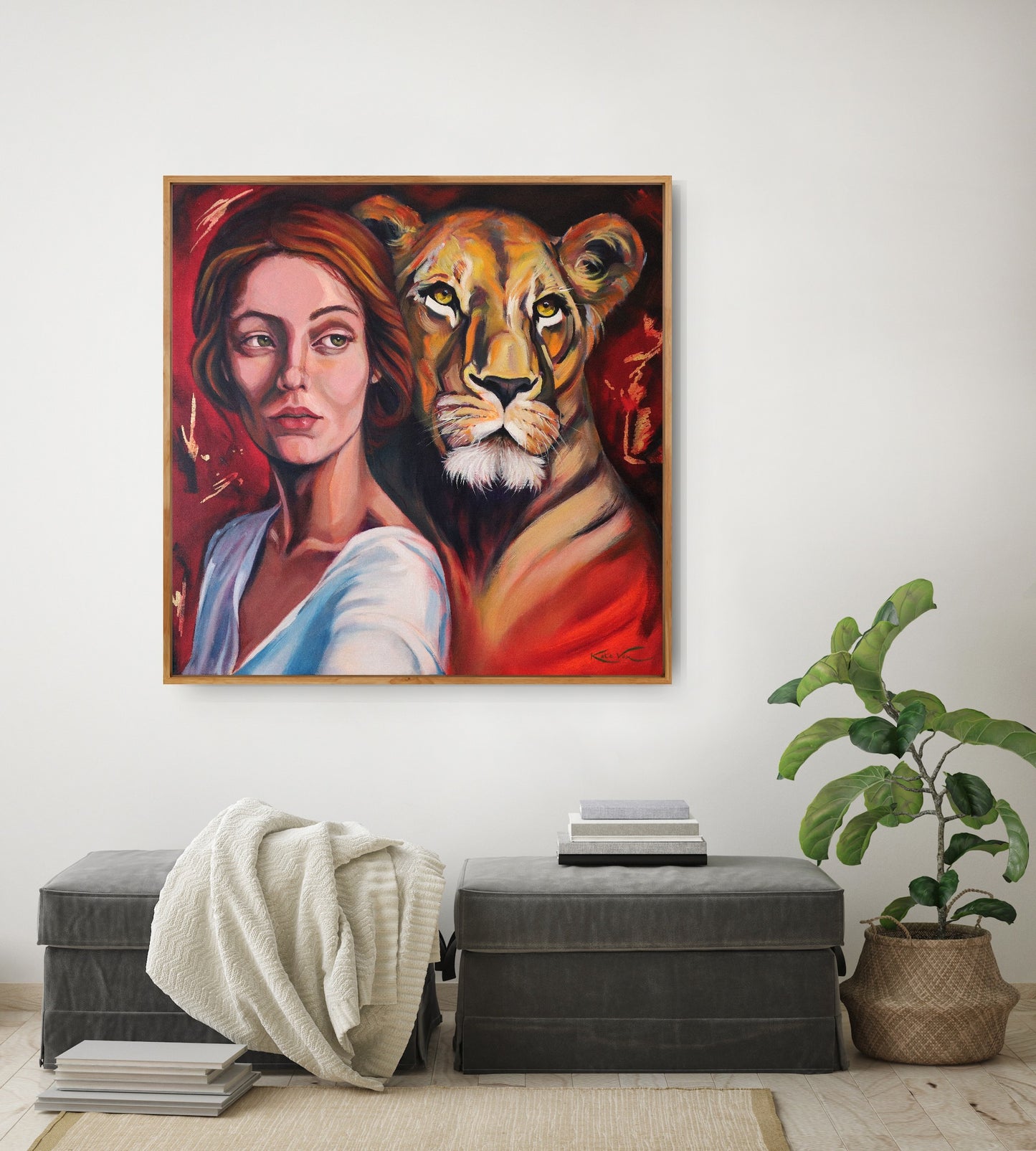 'No Wallflower' Original Artwork