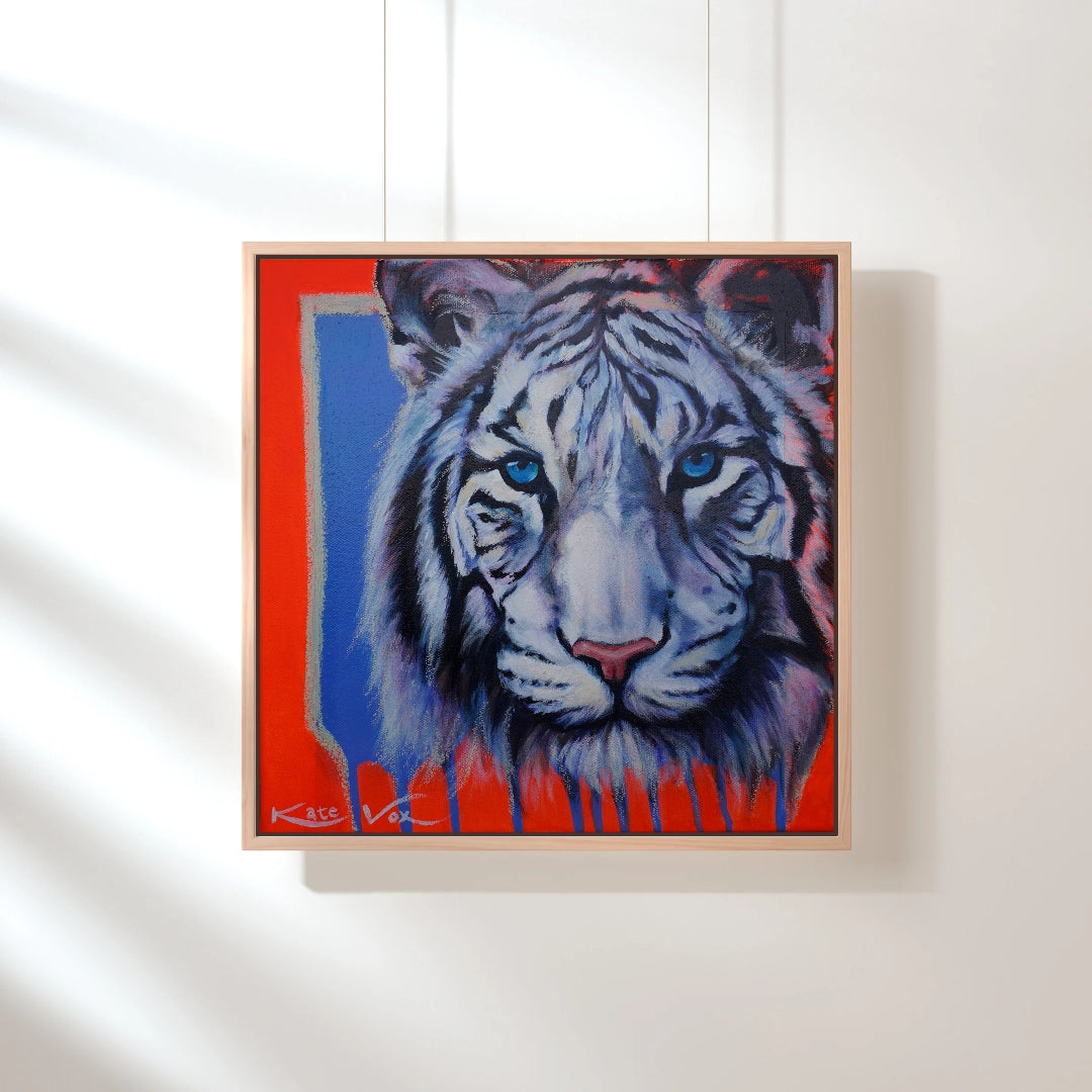 'Know Your Worth' (Big Cat Reality Box Series) Original Artwork